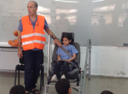  يوم الحذر على الطرق في مدرسة الرازي الابتدائية بمدينة اللد